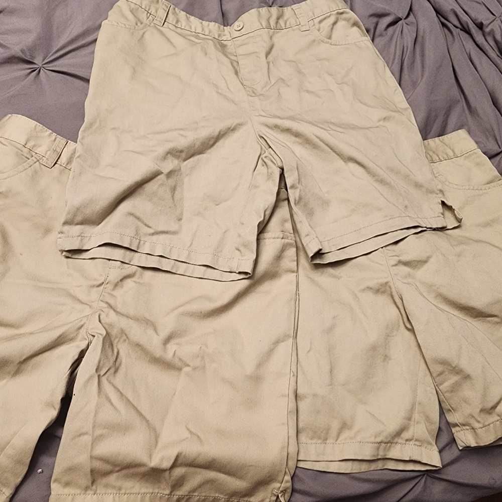 French Toast Girl's Pull-On Uniform Shorts Size 14 Plus